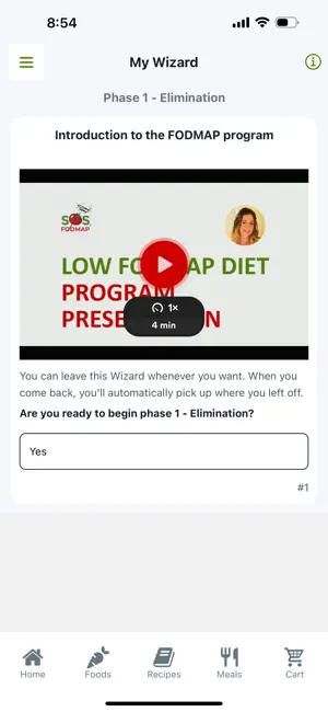 SOS FODMAP Wizard™ screenshot 2