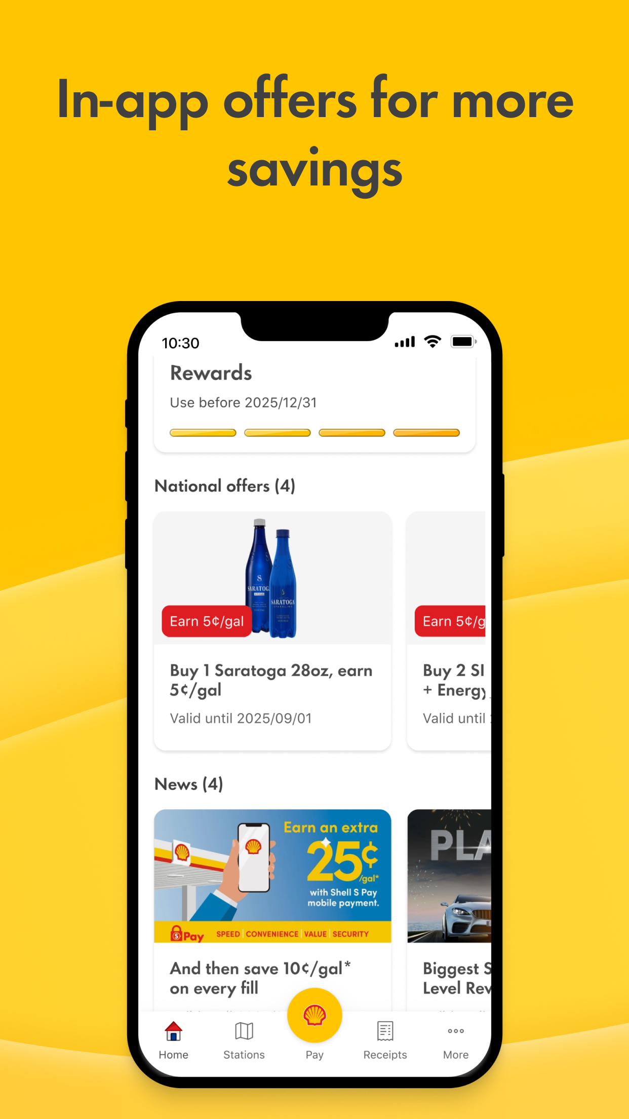 Shell: Fuel, Charge & More screenshot 4