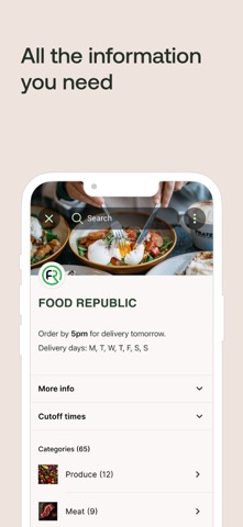 Food Republic Wholesale screenshot