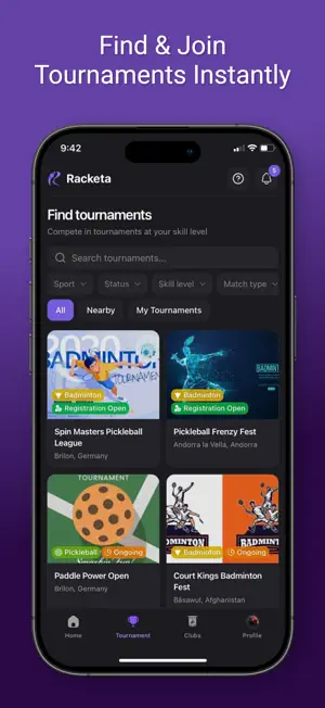 Racketa screenshot 2