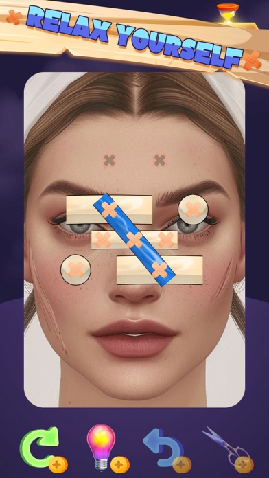 Tape & Band-Aid Makeover ASMR Screenshot