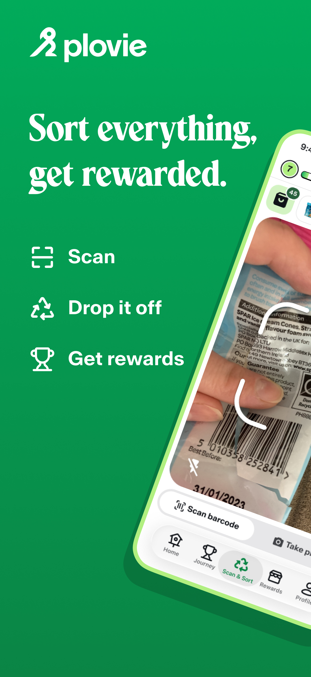 Plovie: Recycle & get rewarded