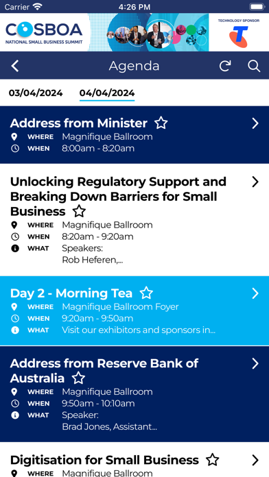 COSBOA NSBS Screenshot