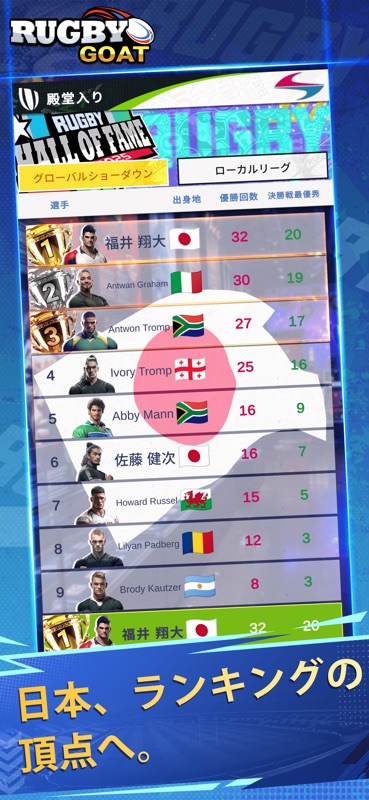 Rugby GOAT screenshot 5