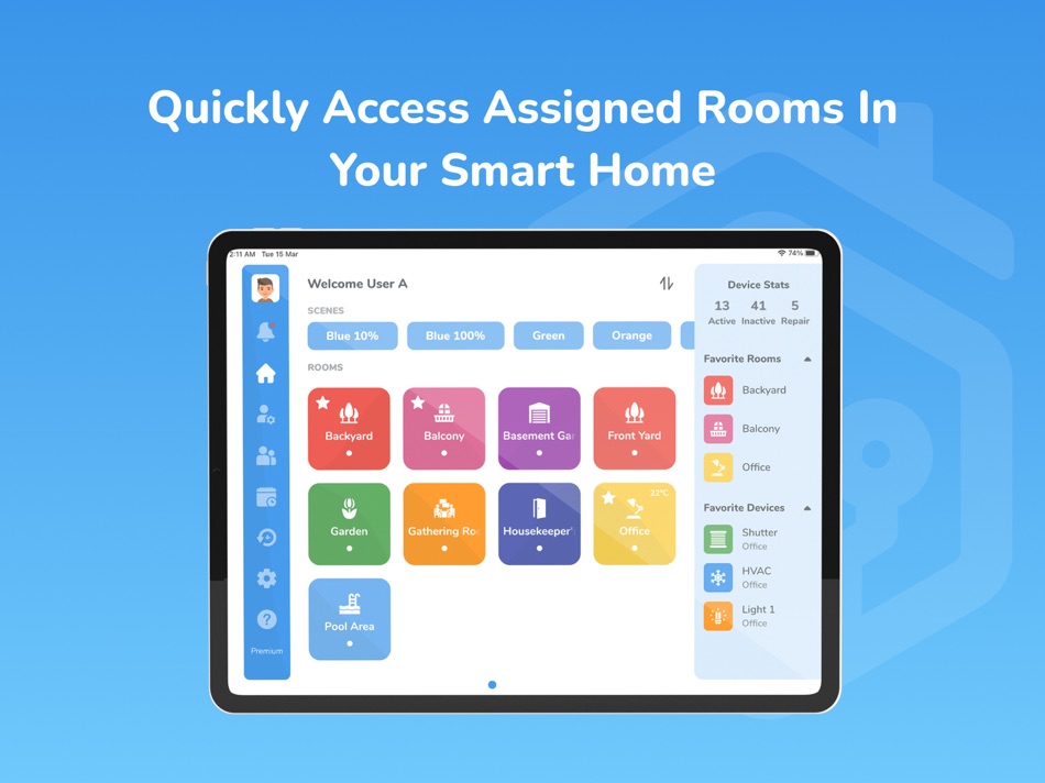 #4. iotics For Home Assistant (iOS) 由: hussain Al-Hussaini