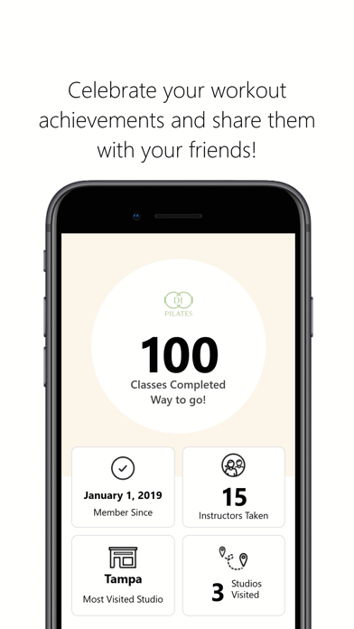 DI Pilates App iPhone screenshot 4 - Health & Fitness app