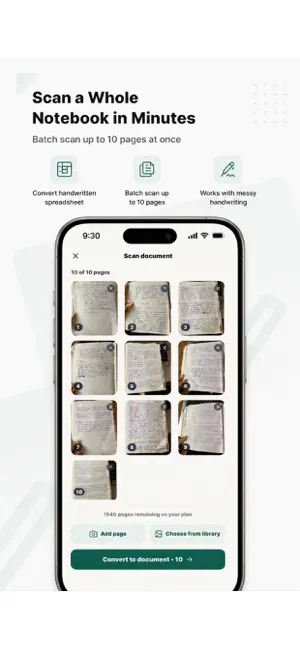 NoteOCR - Handwriting to Text screenshot 2
