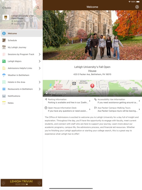 Lehigh University Open House