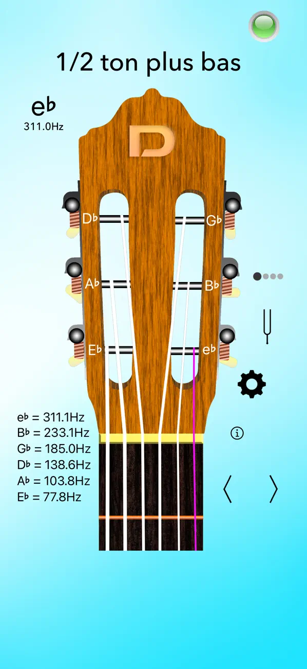 Screenshot #3 pour Accordeur Guitare Classique