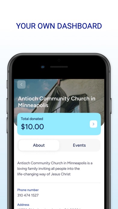 Donation Basket Screenshot