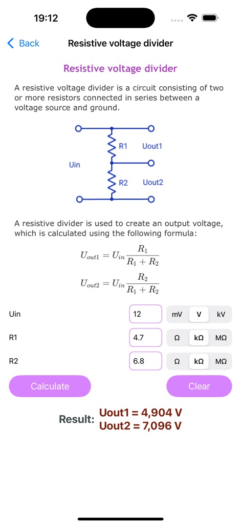Resistor color codes calc - 참고 앱 | MWM