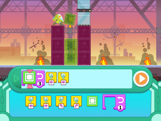 Screenshot #1 for Dinosaur Coding games for kids