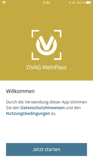 DVAG MeinPass Screenshot
