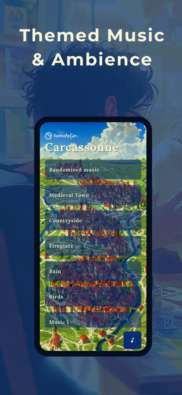 Screenshot #1 pour Carcassonne Music and Sounds