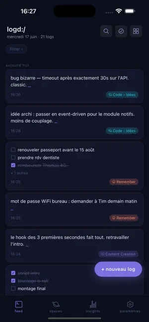 Logd: Private Notes screenshot 2