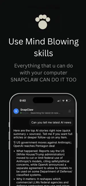 SnapClaw screenshot 3