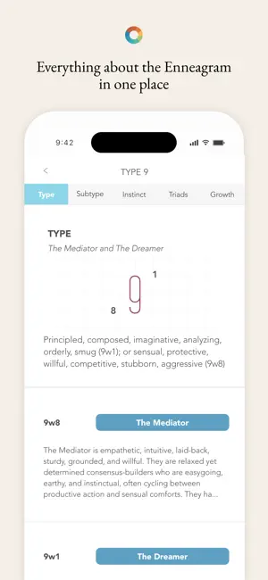 Blueprint: an Enneagram guide screenshot 1