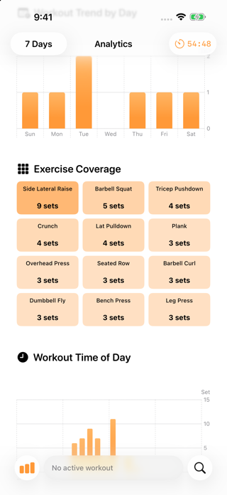Omacho - Workout Log Screenshot 7 of 7