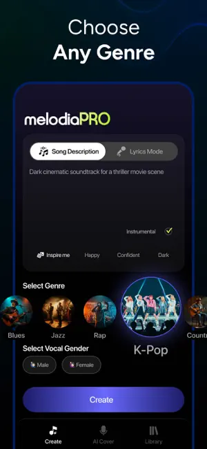AI Music Maker - Melodia screenshot 3