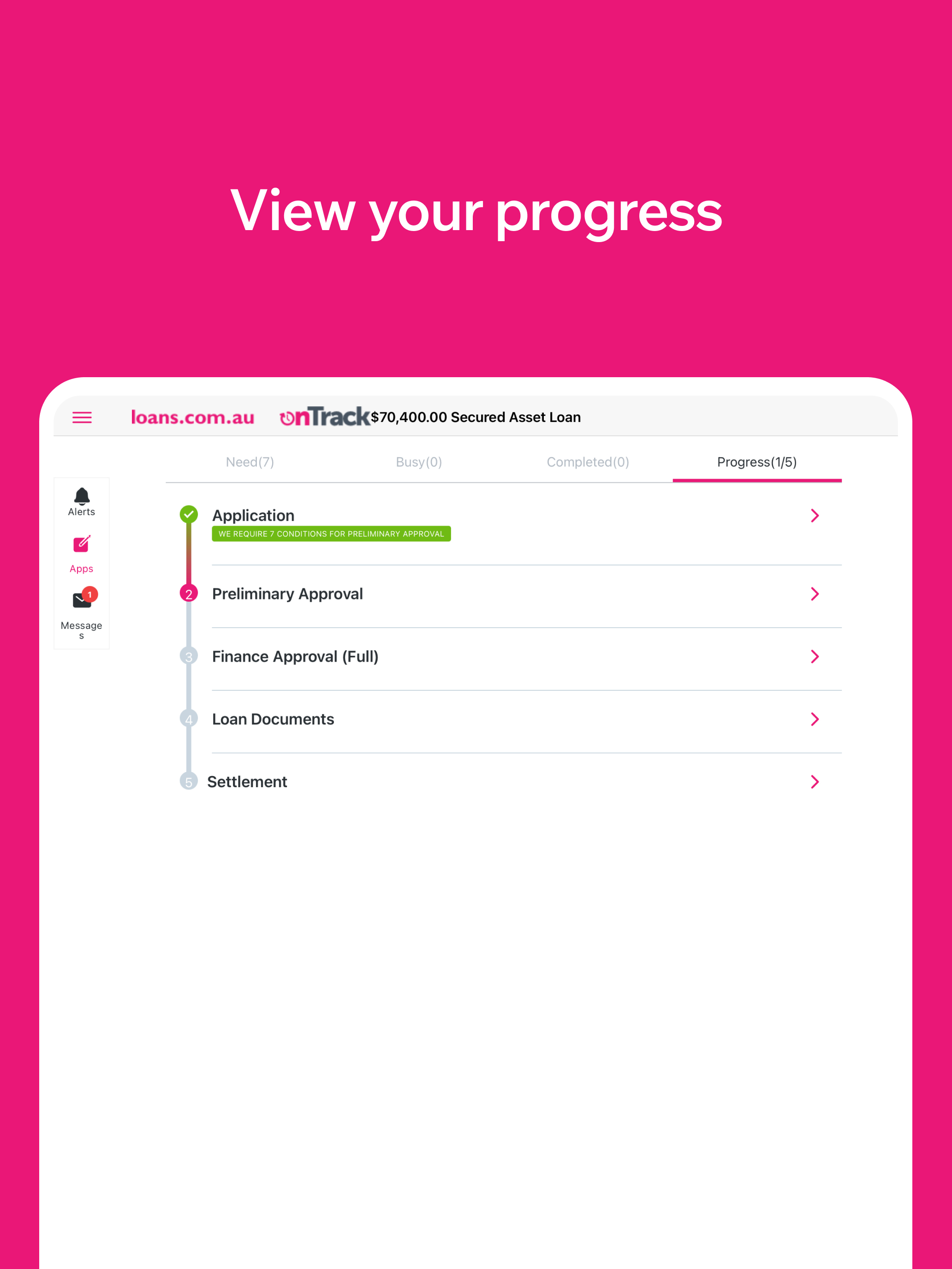 loans.com.au onTrack