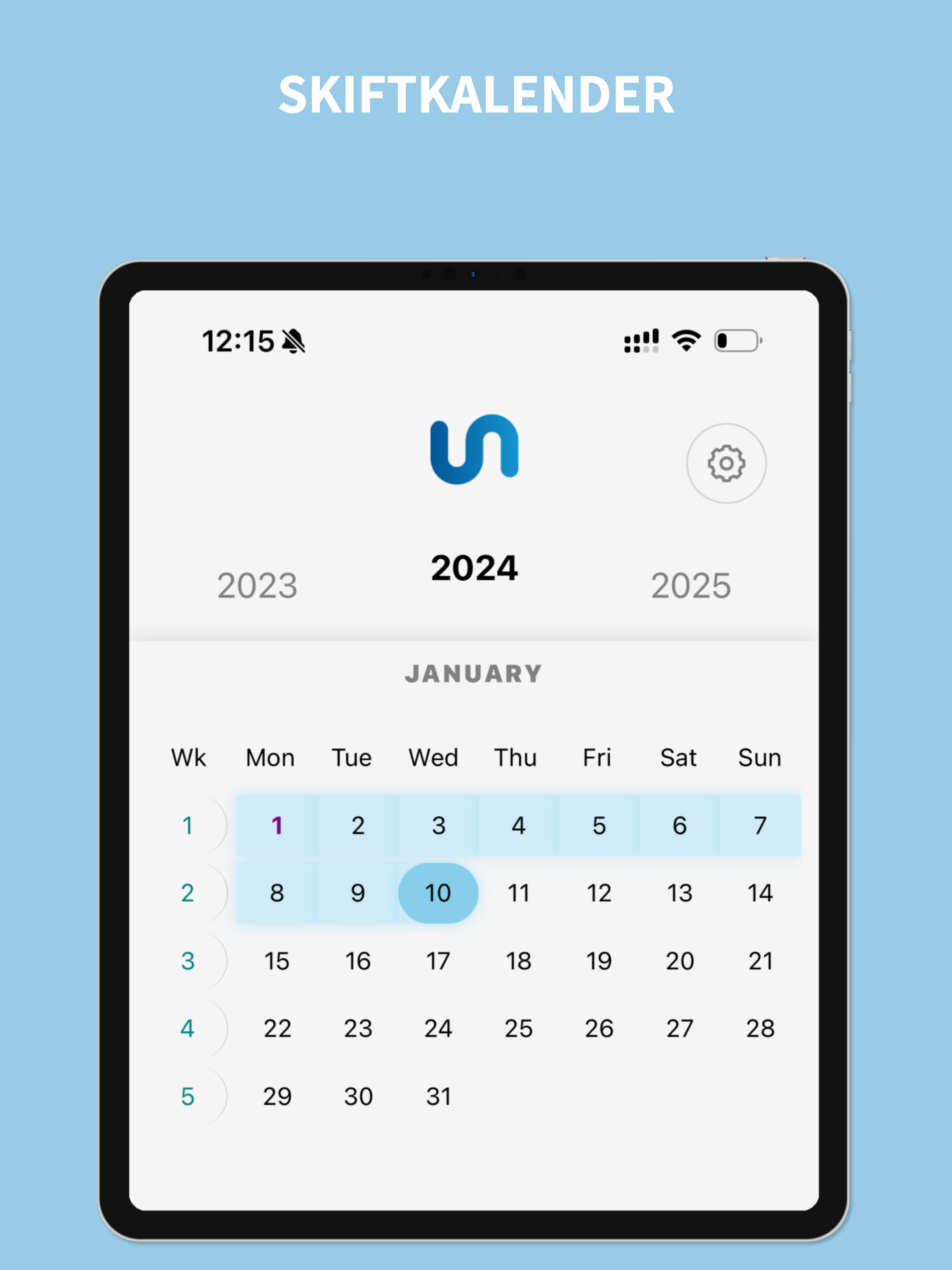 Skiftkalender Offshore