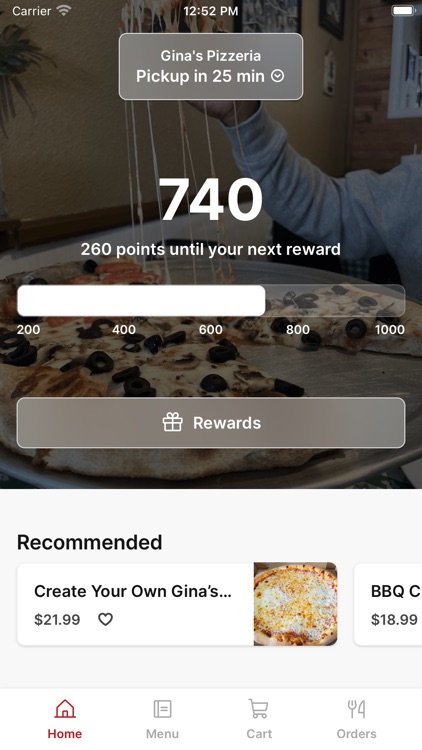 Gina's Pizzeria To Go