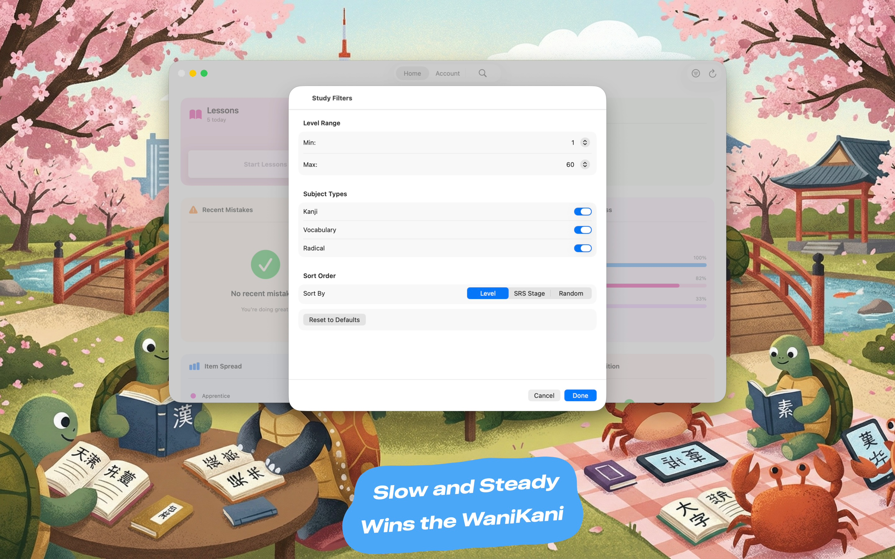 Gakugame - WaniKani Companion