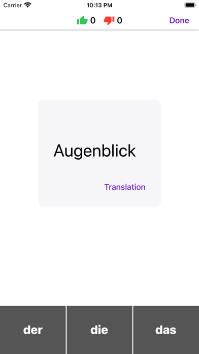 Der Die Das Screenshot