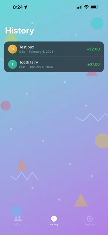 Allowance Tracker - Kids Money screenshot 1 of 3