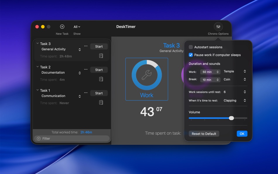 #5. DeskTimer (macOS) Ved: Apimac