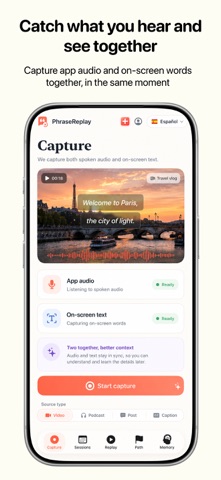 Phrase Replay: Capture & Learn Screenshot 2 of 10