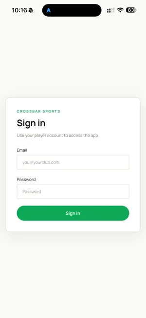 Crossbar Sports screenshot 3
