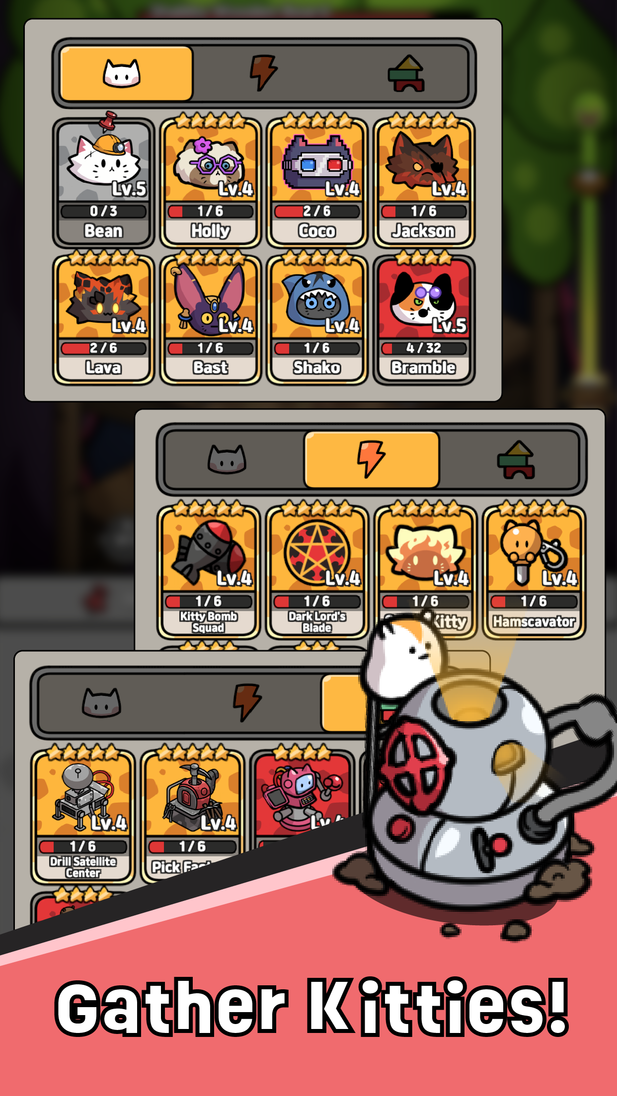 Cat Mine : Idle RPG