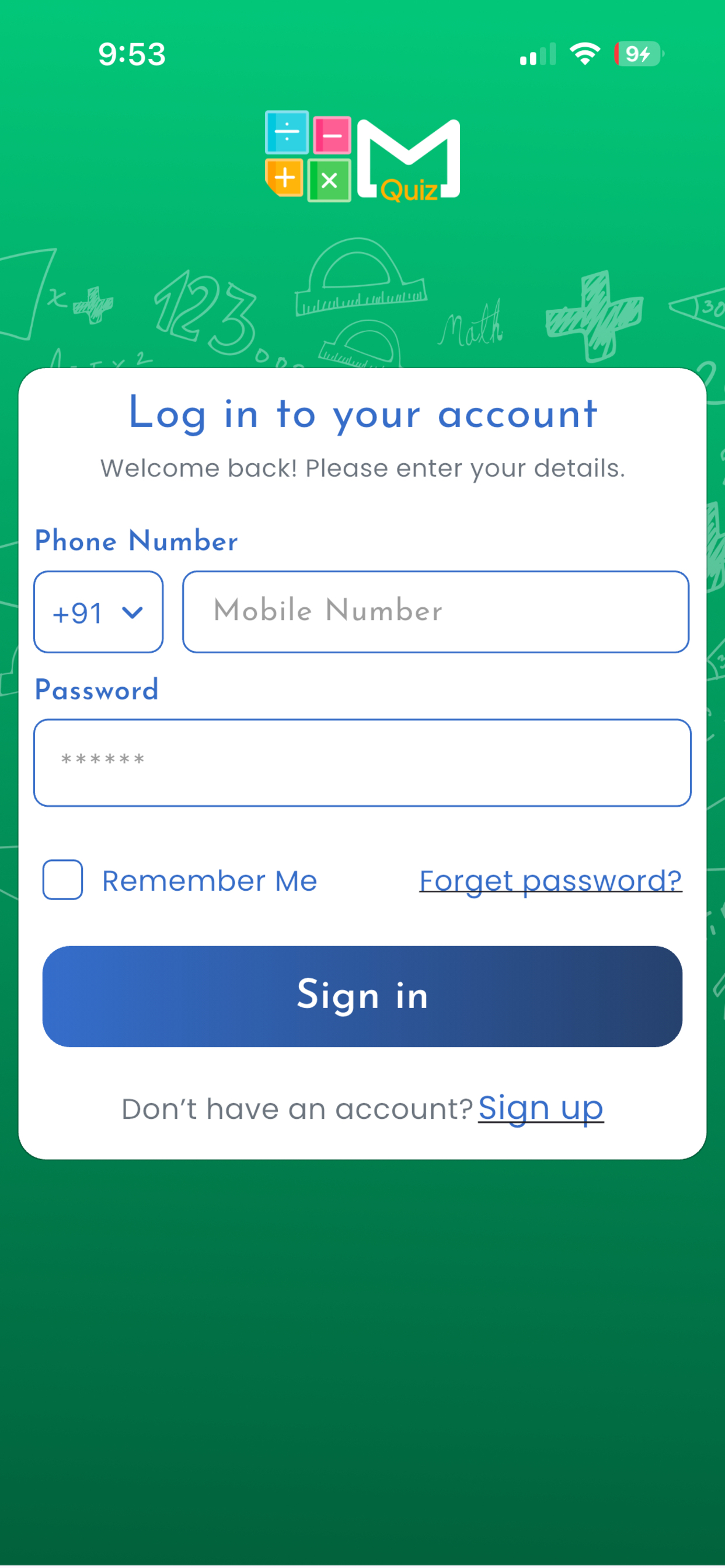 M-Quiz screenshot 2