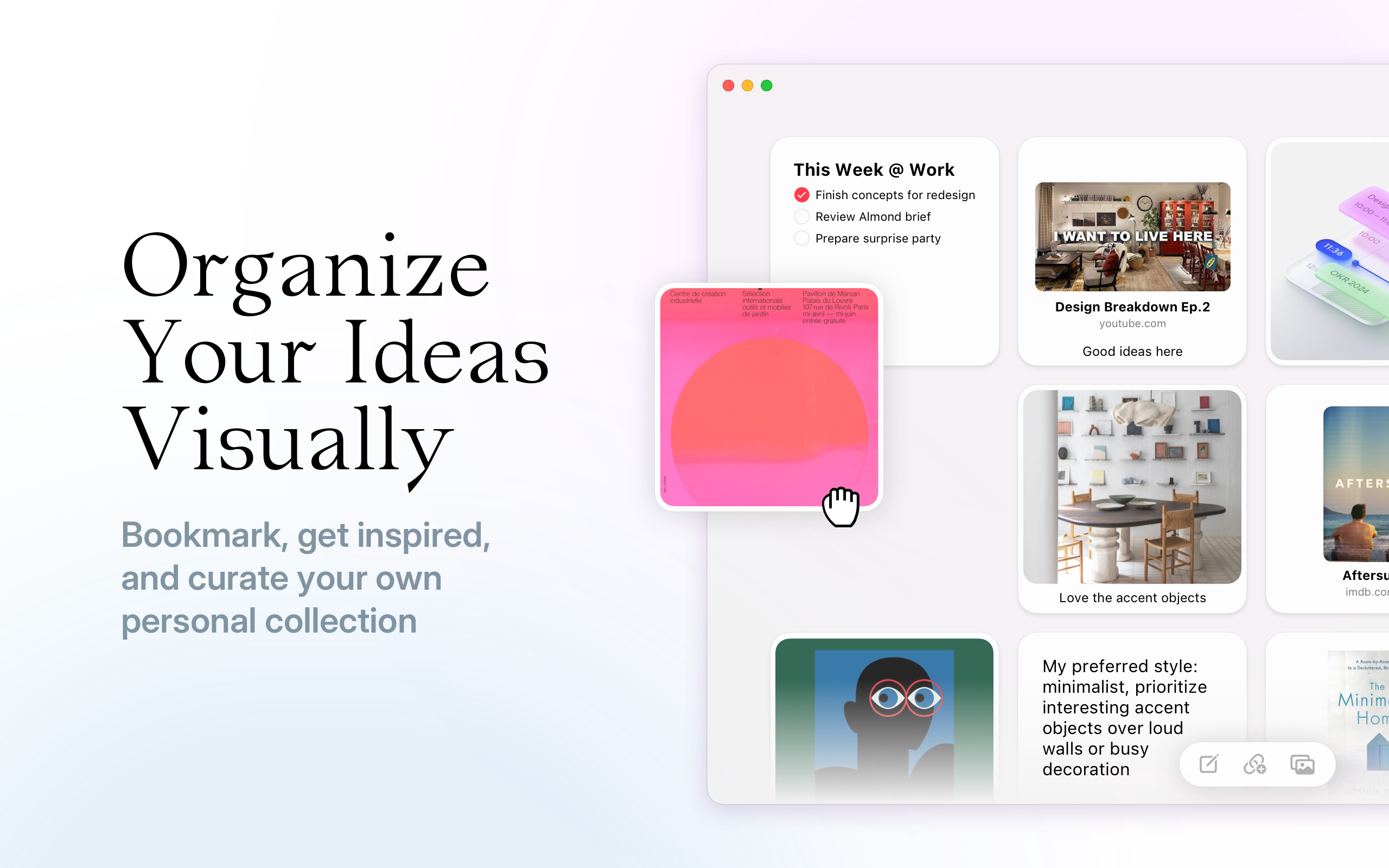 Bleep: Visual Bookmarking