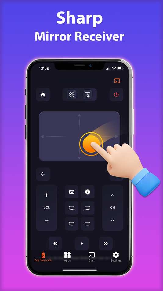 #2. Remote for Smart TV (iOS) Podle: Mychi Studio