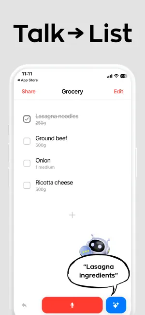 UtterList screenshot 2