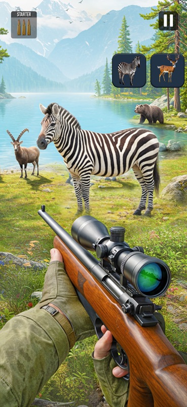 Jogo de Caça de Sniper Animais screenshot 4