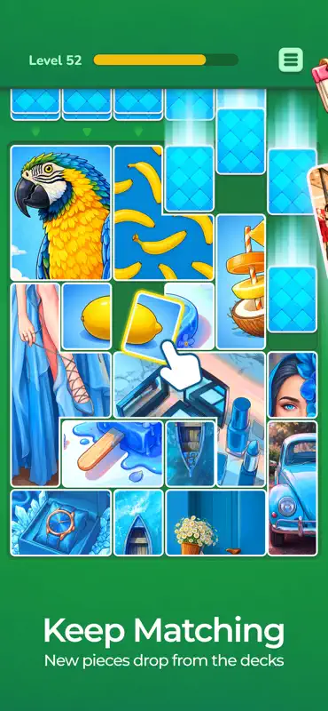 Picture Blast Solitaire screenshot 2 of 8