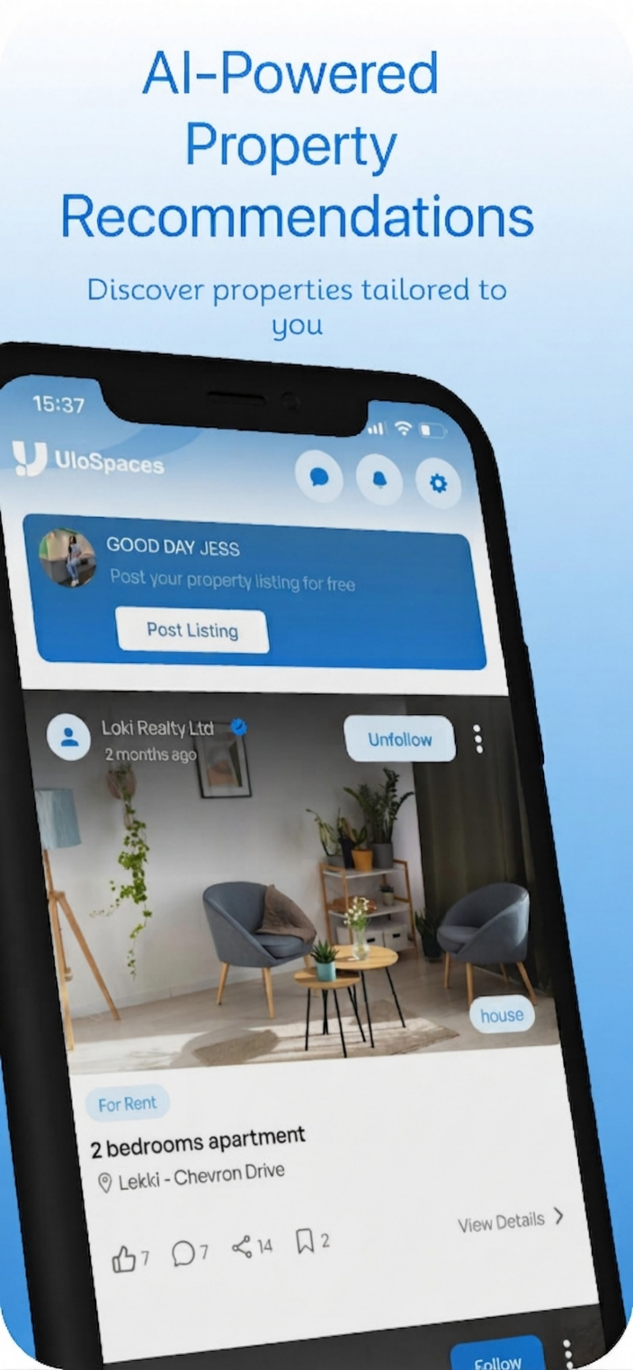UloSpaces screenshot 2