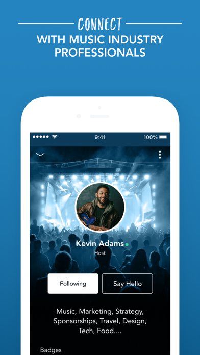DIT MUSIC COMMUNITY iPhone screenshot 3 - Social Networking app
