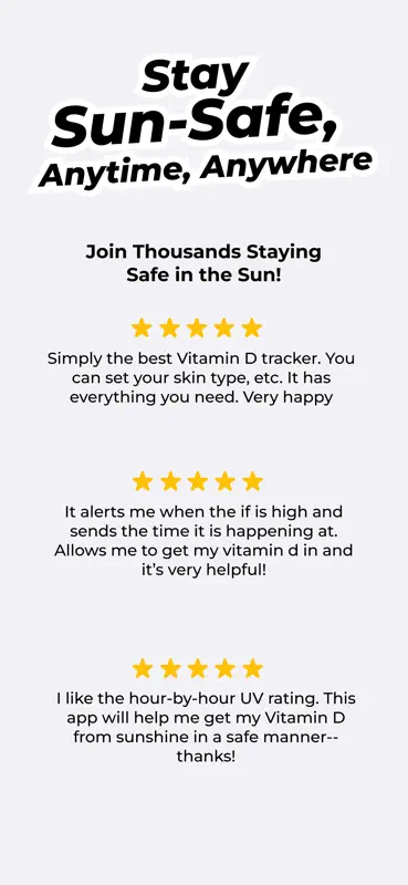 SunSafe: Tanning, UV Index,SPF screenshot 9 of 9