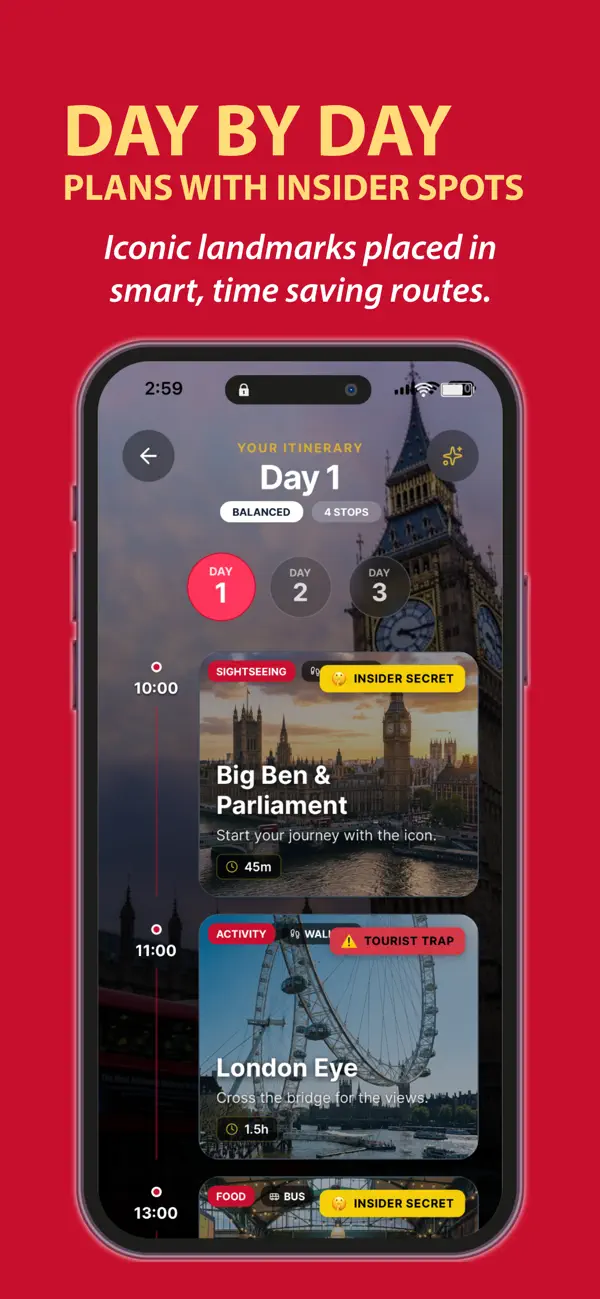 Screenshot #3 pour First Time London