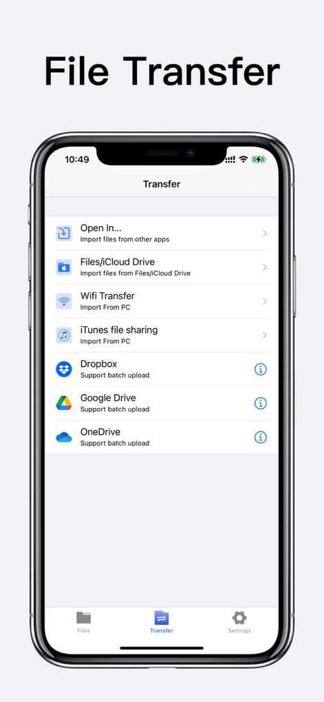 Unzip - zip,rar,7z file opener - Diverse Transfer Solutions