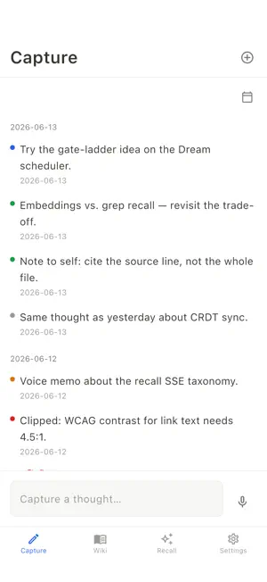 QCue: Capture Your Mind screenshot 3