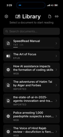 Speed Read by YComplex Screenshot 2 of 3