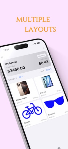 AssetSync - 极简资产管理•物品收纳 のスクリーンショット