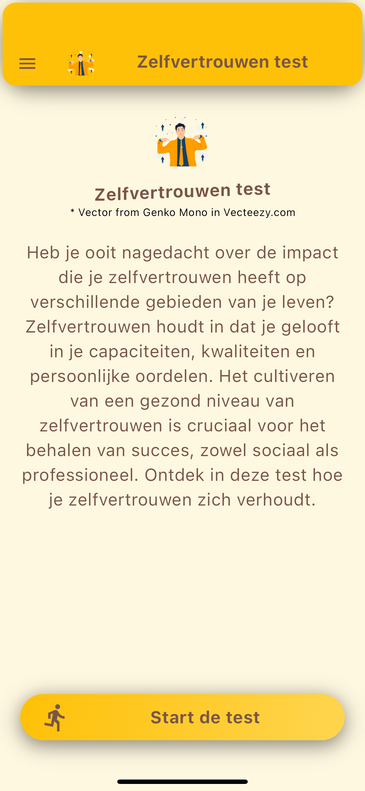 Zelfvertrouwen