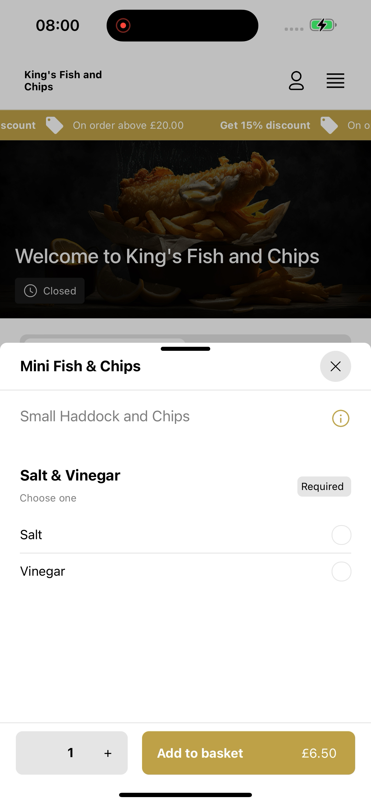 King's Fish and Chips screenshot 7
