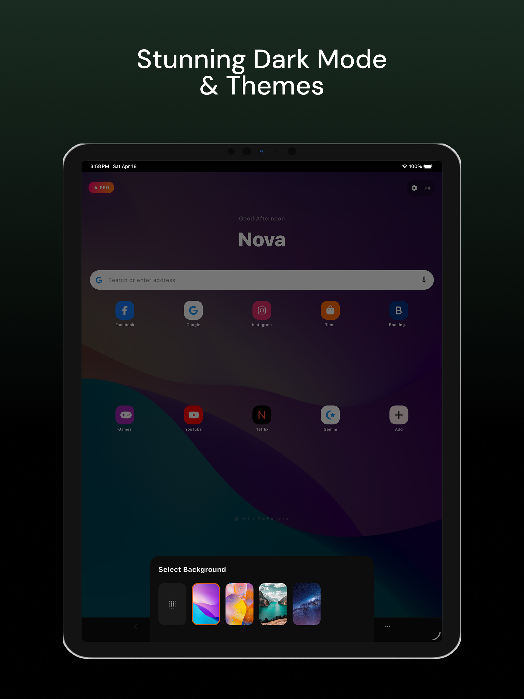 Nova AI Browser: Private Web